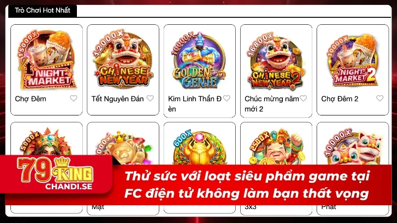 FC điện tử - Điểm Đến Cho Những Tay Chơi Đam Mê Mạo Hiểm 2 Loạt game siêu phẩm có mặt trong sảnh game FC điện tử