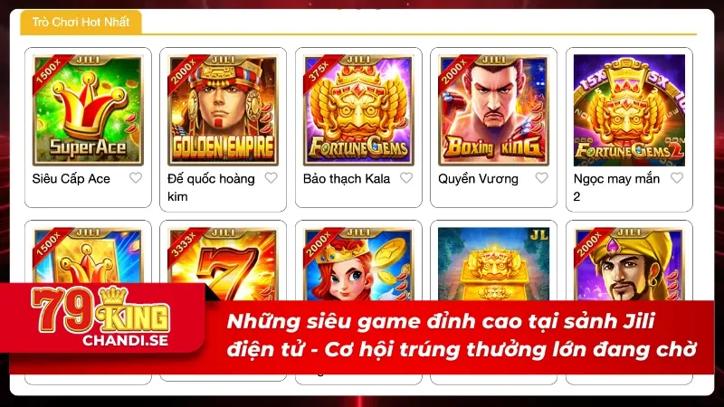 Jili Điện Tử - Sảnh Game Đỉnh Cao Dành Cho Dân Chơi Thực Thụ 2 Top những tựa game siêu hot tại Jili điện tử