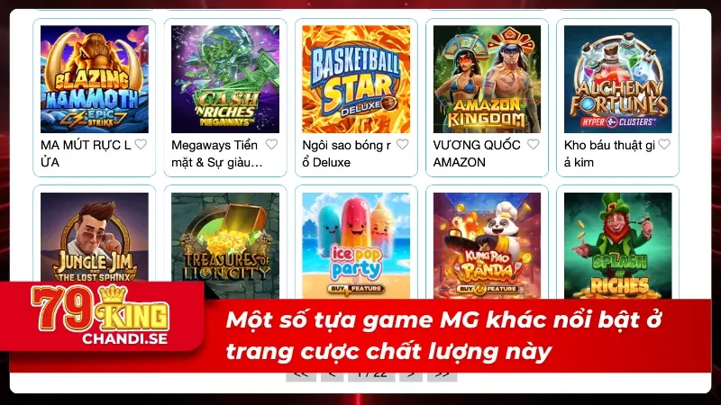 MG Điện Tử Siêu Phẩm Game Đồ Họa Đẹp Và Quà Thưởng Đặc Sắc 3 MG điện tử ở trang cược ngày một đông người đến tham gia