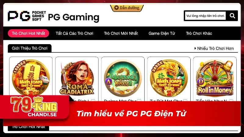 PG PG Điện Tử– Thiên Đường Slot Game Đổi Thưởng Siêu Hấp Dẫn 1 Tổng quan sảnh PG PG Điện Tử