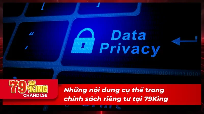 Quyền Riêng Tư 79King | Dữ Liệu Của Bạn, Quyền Của Bạn 2 Quy định cụ thể trong chính sách quyền riêng tư 79King