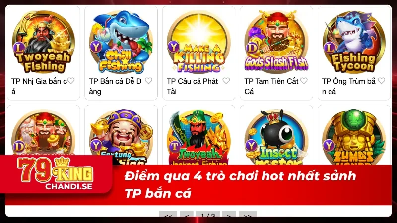 TP Bắn Cá - Đại Dương Ngập Nắng Chỉ Có Tại 79king 2 Những siêu phẩm TP bắn cá hot nhất năm 2025
