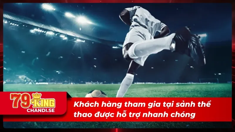 UG thể thao hỗ trợ người chơi nhanh chóng