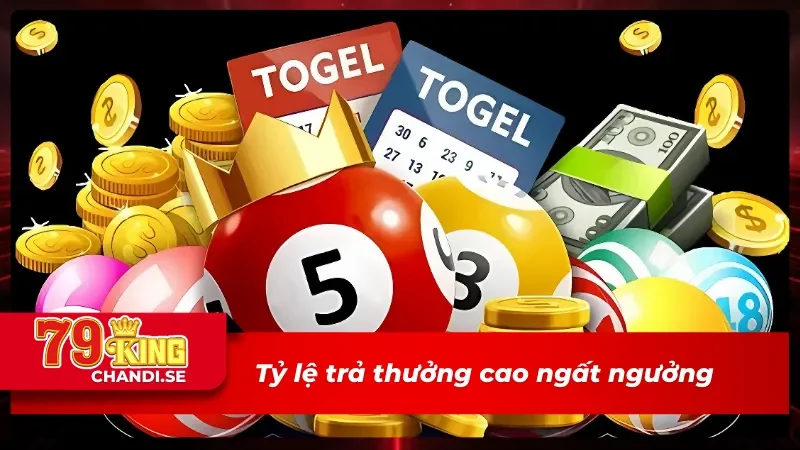 Tỷ lệ trả thưởng của xổ số 79king