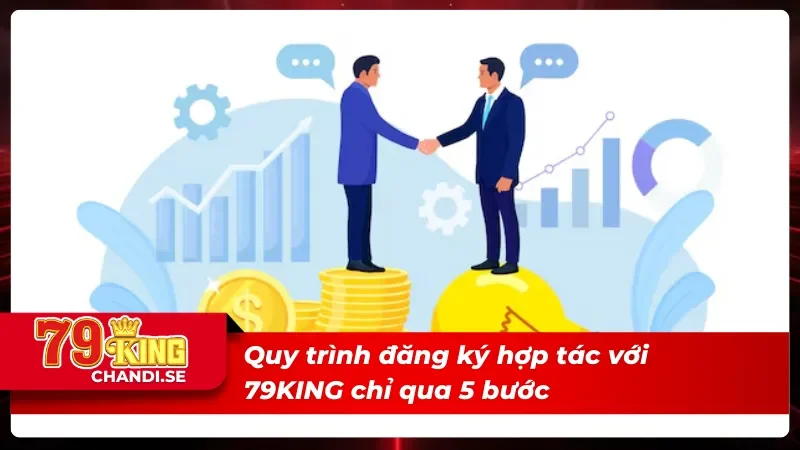 Nhận Hoa Hồng Khủng Khi Trở Thành Đại Lý Cùng 79KING 5 Quy trình đăng ký làm đại lý chỉ 5 bước đơn giản