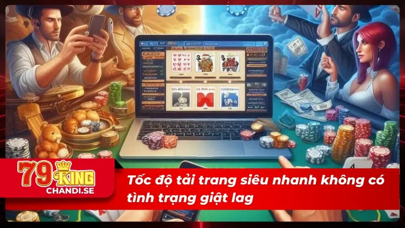 TP Trực Tuyến - Trải Nghiệm Giải Trí Mượt Mà Tại 79King 2 TP trực tuyến không có tính trạng chậm trễ và giật lag khi chơi